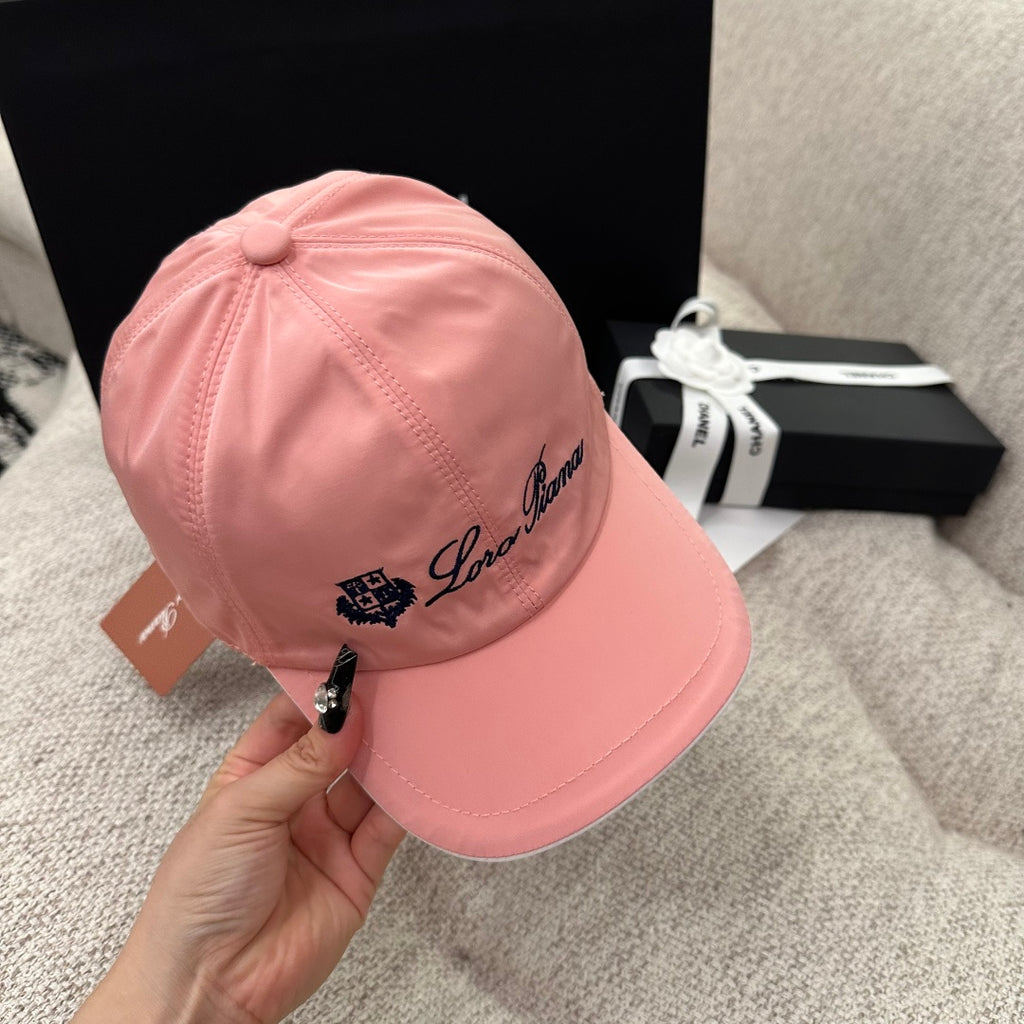 Loro Piana Logo Nylon Baseball Cap