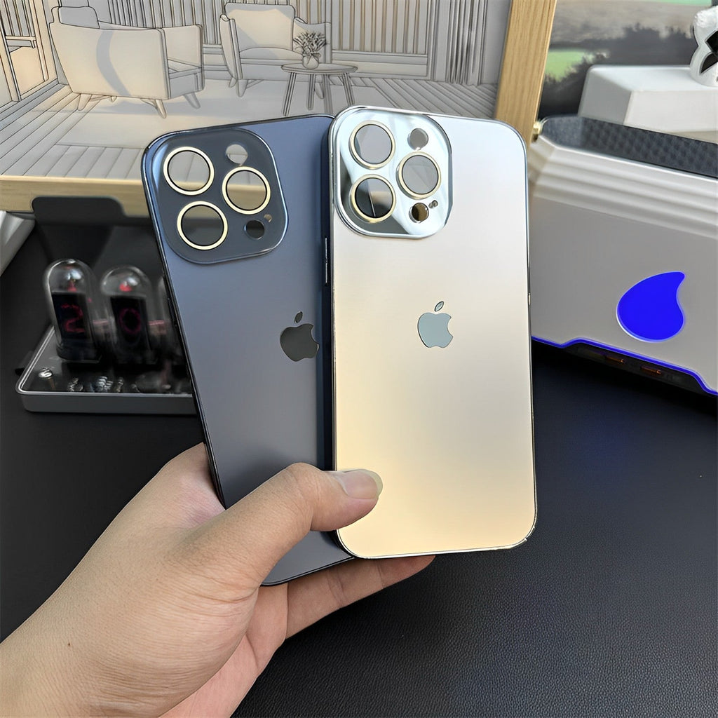 Glass Camera Lens Shell Case For iPhone 17 / 16 / 15