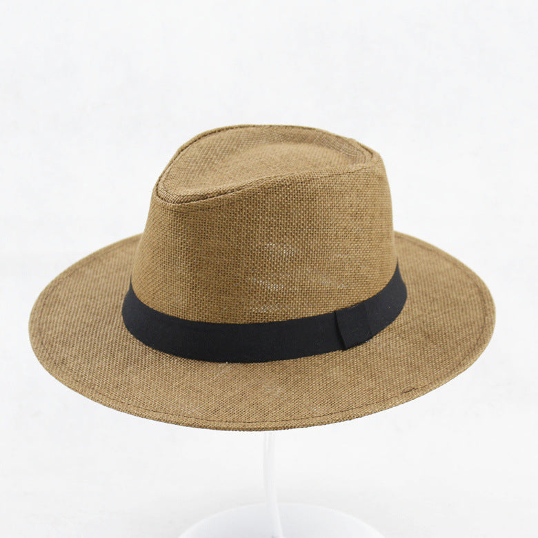 Classic Handmade Panama Hat Black Band Replica