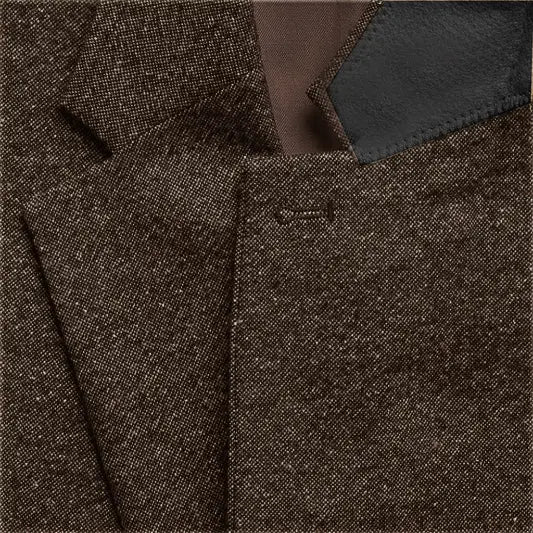 Sweetearing Tweed Suit Men's Breasted Vintage Classic Tuxedos