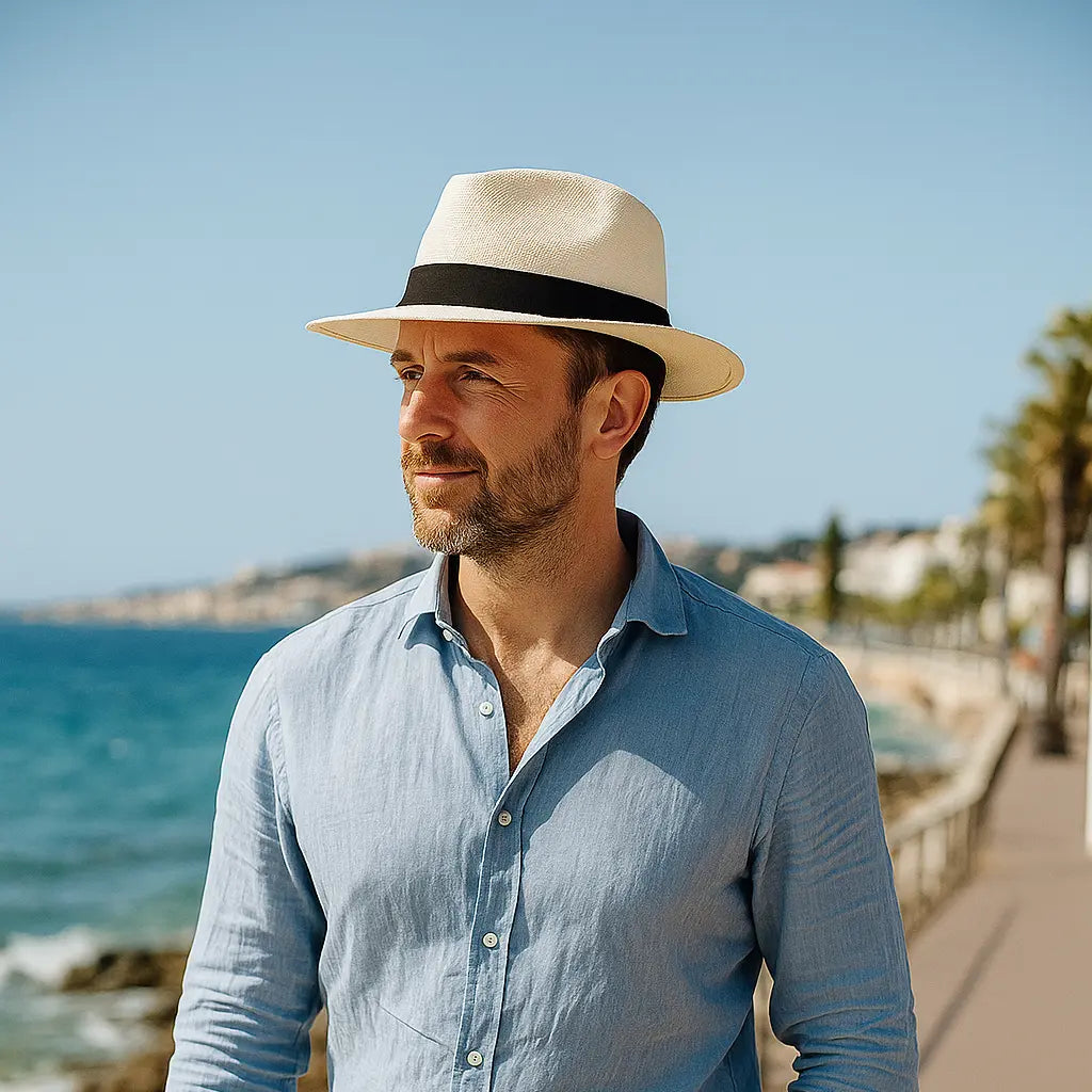 Classic Handmade Panama Straw Hats for Men