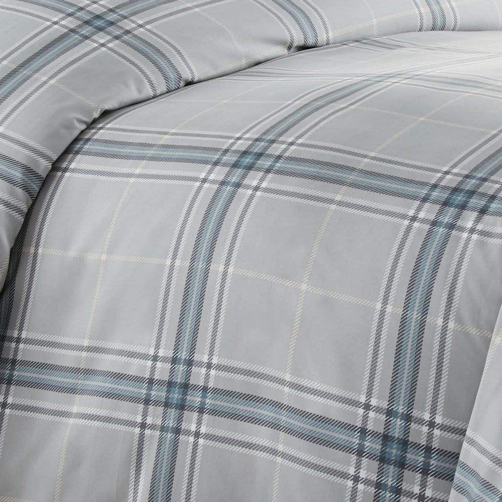 Southshore Fine Linens Vilano Plaid Comforter Set