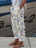 Rose | Stylische florale Sommerhose