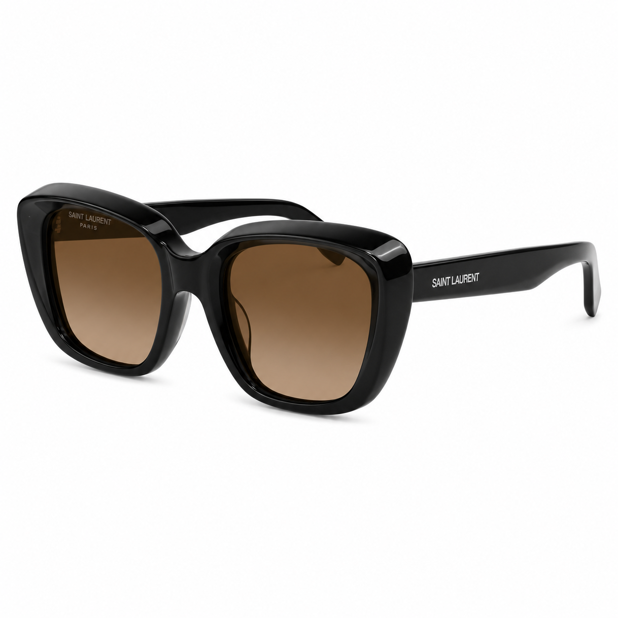 Saint Laurent SL 68 Oversized Square Acetate Sunglasses
