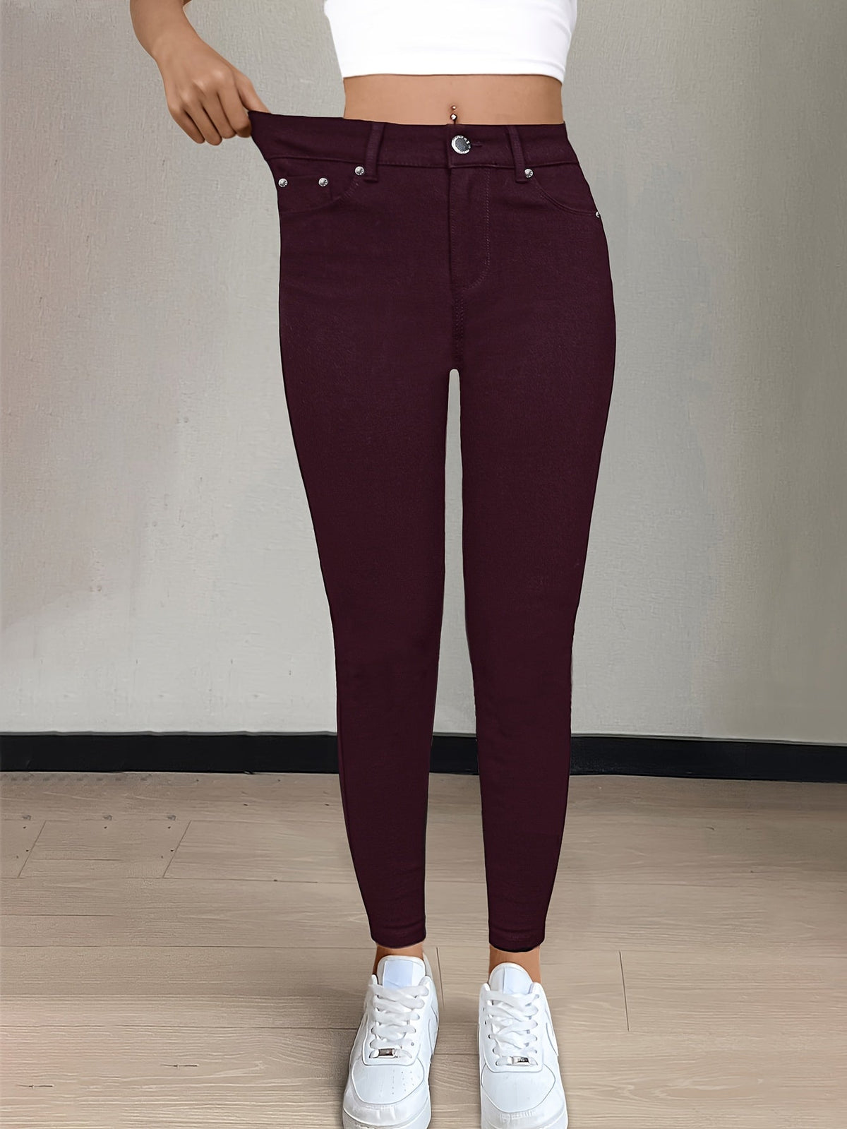 Emmeline | Skinny-Jeans mit hoher Taille