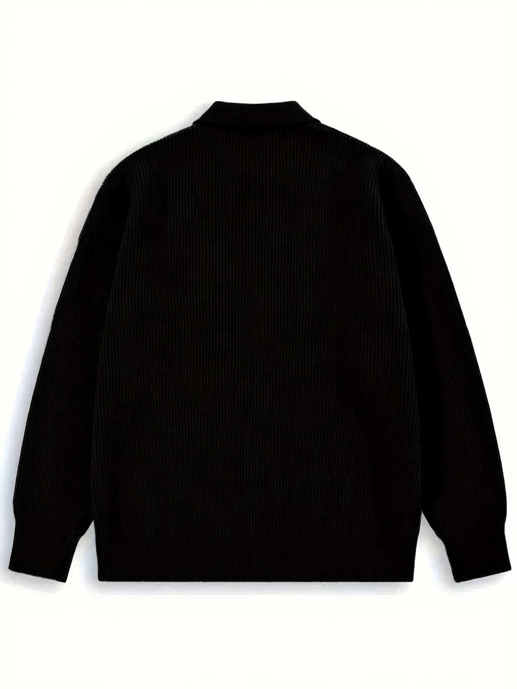 Wesley | Ribbed Collared Cardigan