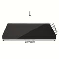 Acrylic Cutting Board Large Anti-Slip 17x23 Inch – Clear & Black Countertop Protector for Kitchen & Restaurant – Food Safe Non-Slip Chopping Board for Fruit, Meat & Meal Prep