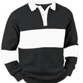 Nolan | Langärmliges Polo-Shirt im Colour-Block-Design