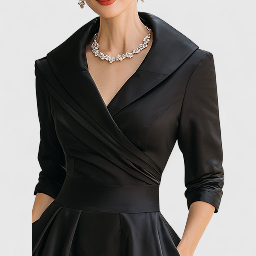 Millie | Elegantes Midi-Kleid mit Silhouette