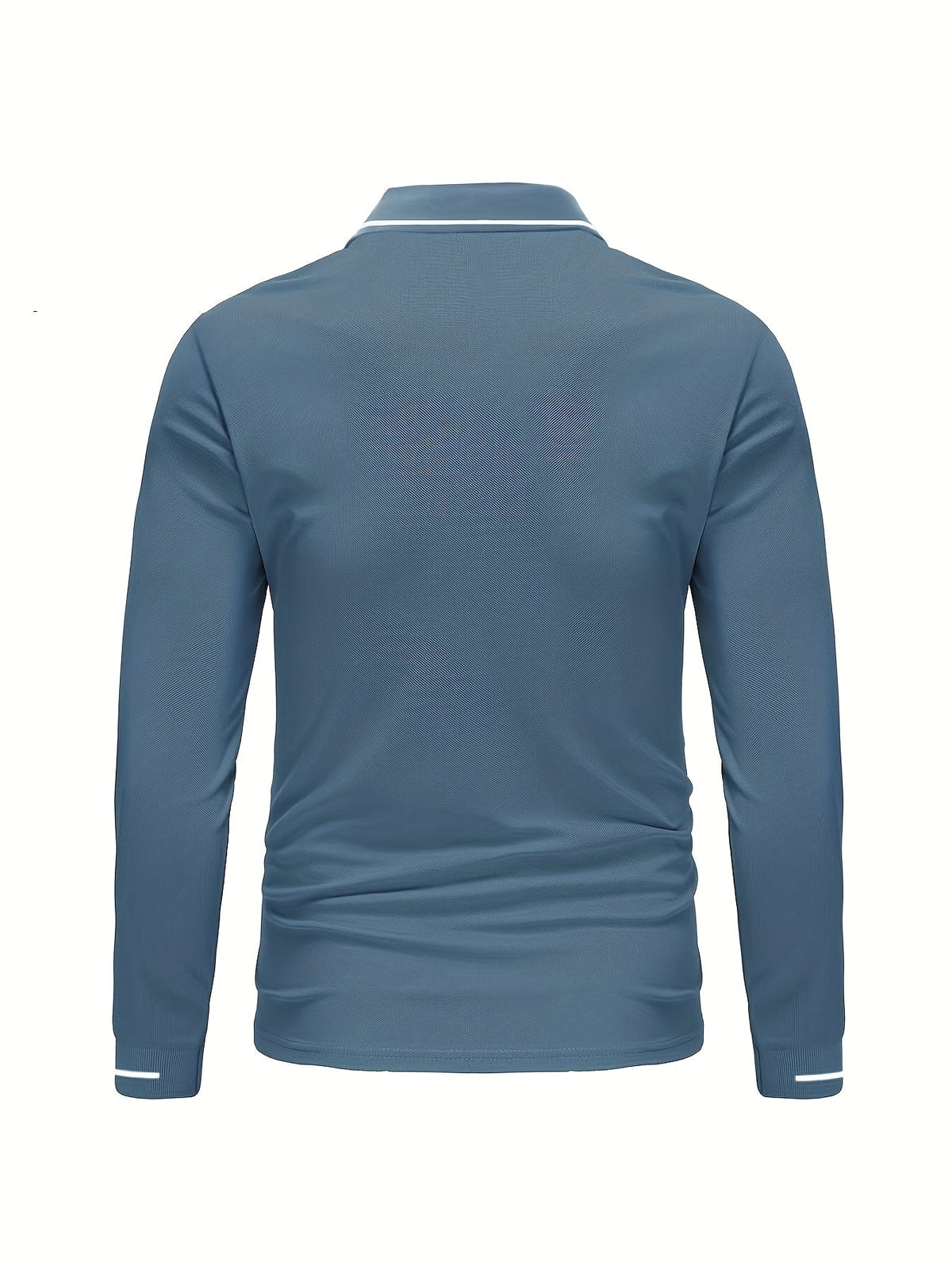 Reginald | Refined Long-Sleeve Polo Shirt