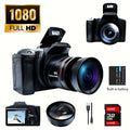 Compact Vlog Camera 1080P FHD – MARVUE Digital Camera with 2.4-Inch LCD Screen, Long-Lasting Battery, 16x Digital Zoom, 9.88mm Wide-Angle Lens, Durable Design for Travel, Everyday Use & Gift