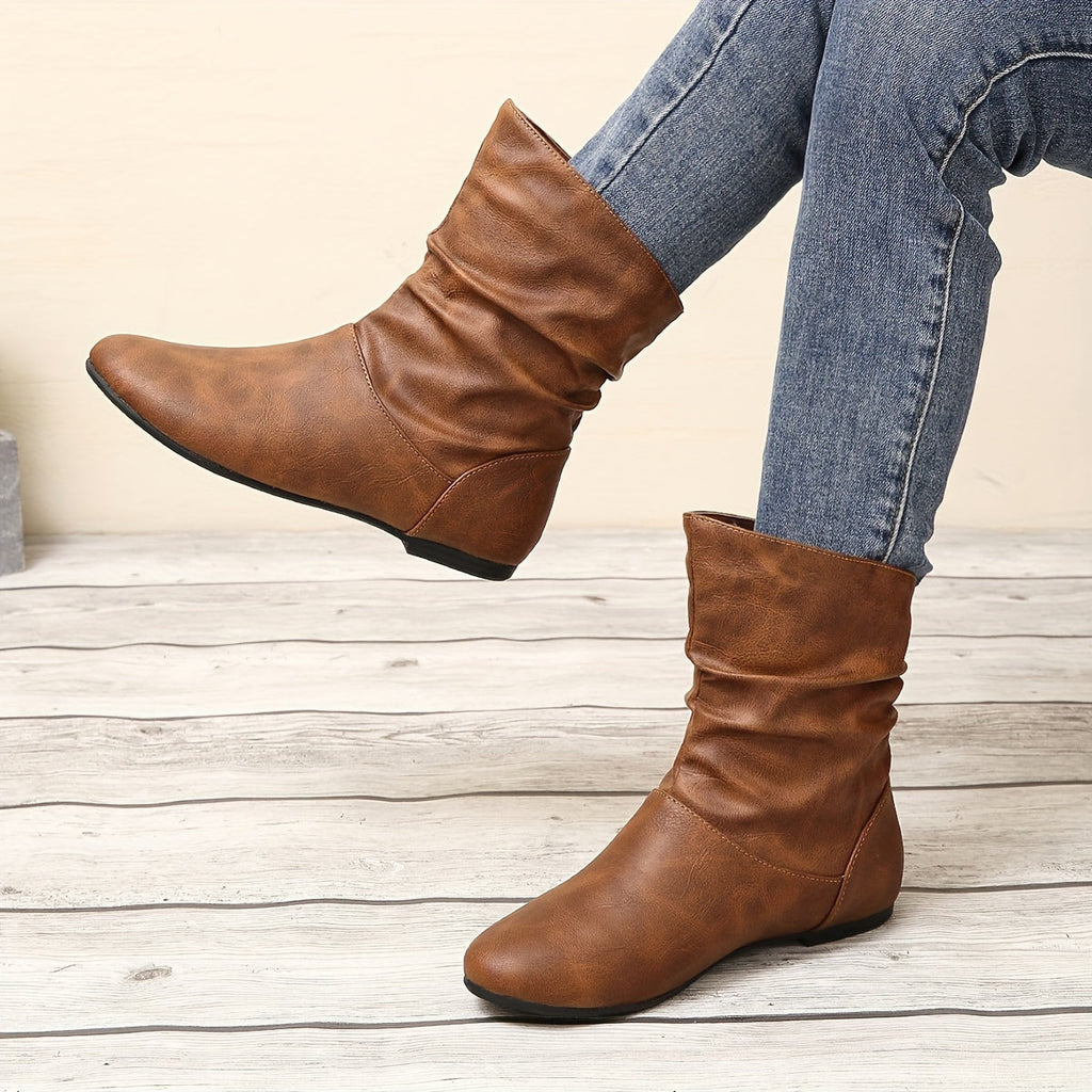 Lucia | Legere Schlupf-Stiefeletten