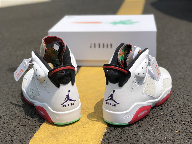 Air Jordan 6 Retro Hare – White / True Red / Black (Space Jam Bugs Bunny)