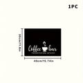Kitchen Mat, Bohemian Coffee Bar Counter Pad in Five Sizes with Absorbent Fabric and Machine-Wash Care
