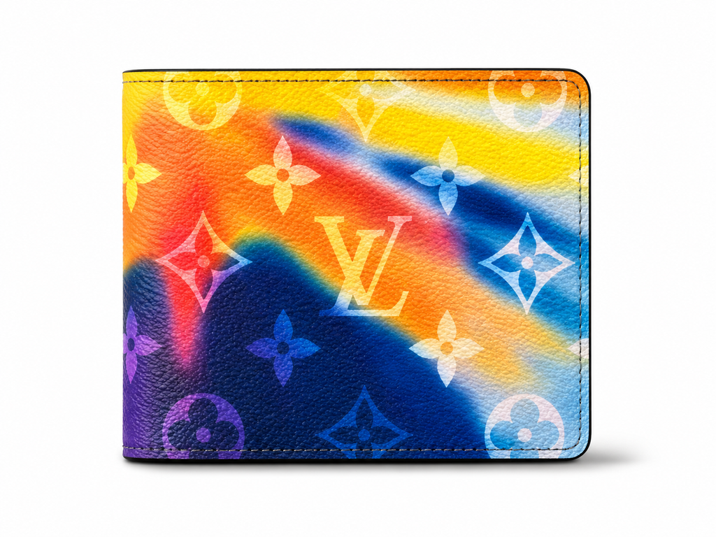 Louis Vuitton Multiple Wallet – Monogram Sunset Rainbow Gradient