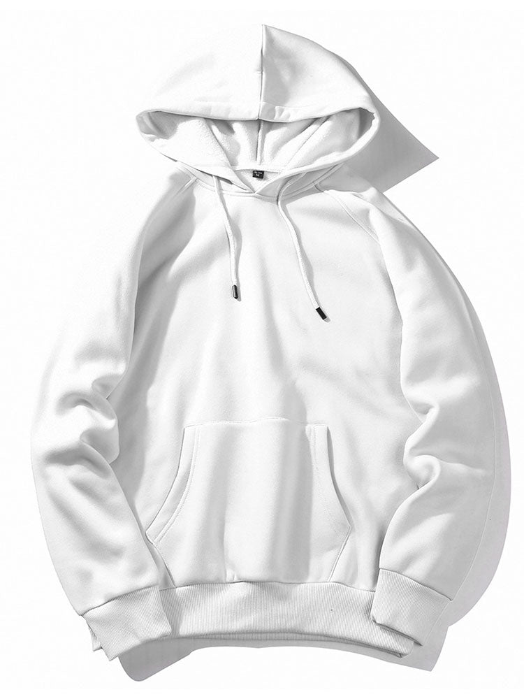 Kapuzenpullover mit Schriftzug auf dem Rücken