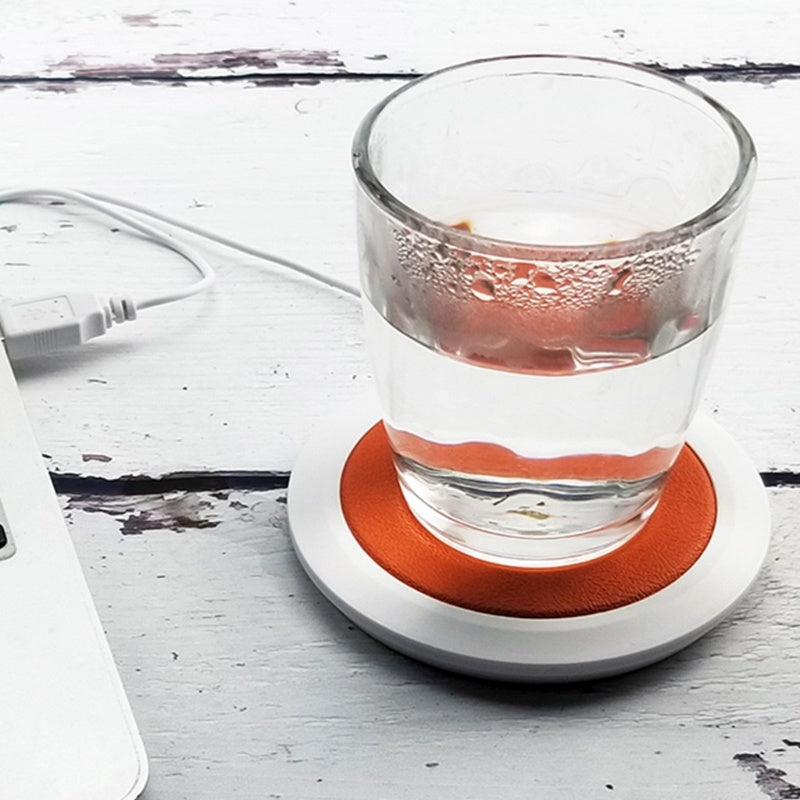 ☕ USB Cup Warmer Mat Pad – Portable Coffee & Tea Mug Heating Coaster