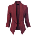 Beverly | Drapierter Blazer mit offener Front