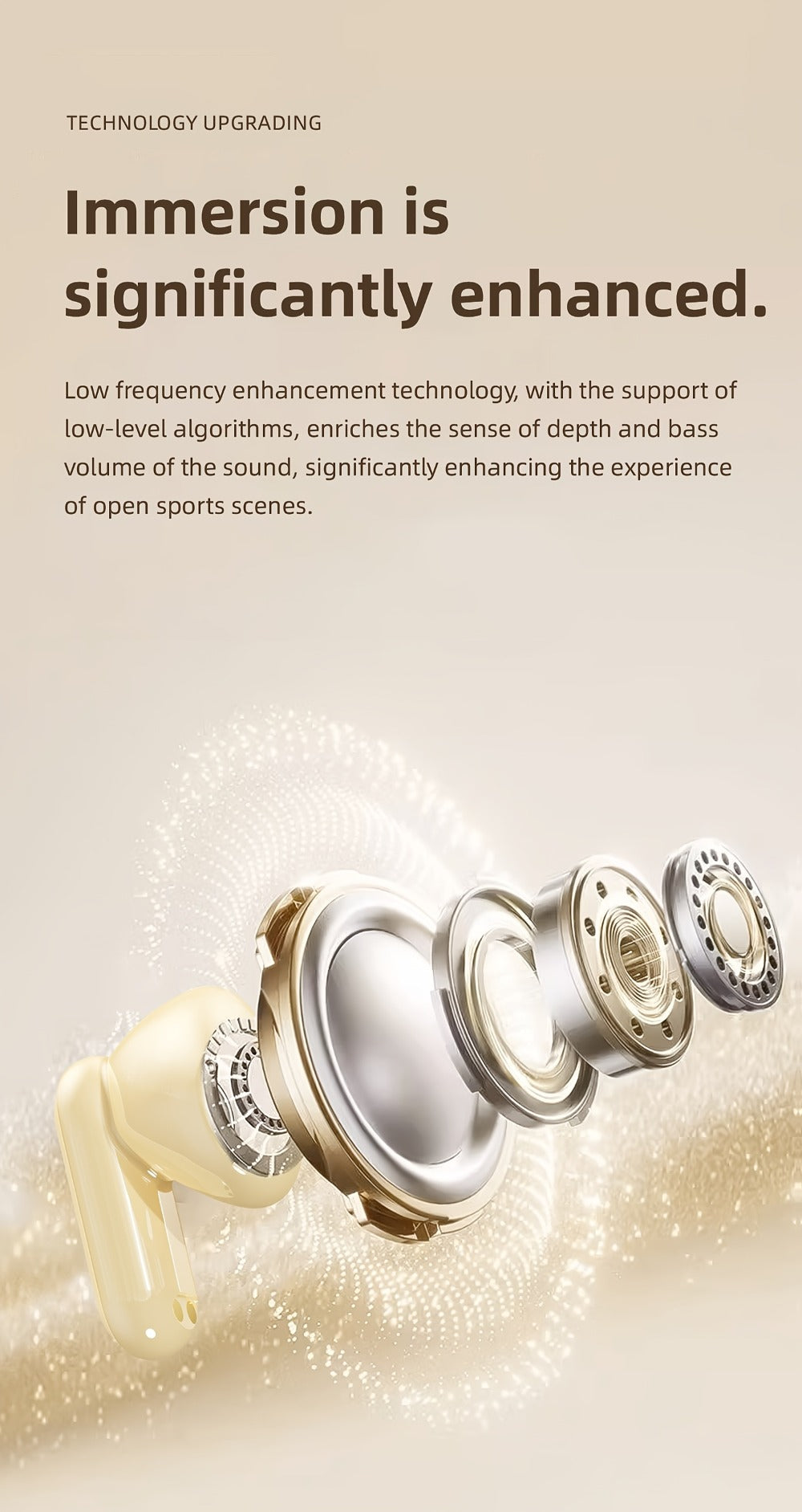 Four-Earbud Wireless Set with Two In-Ear Styles, Digital Charging Case and Three Color Options