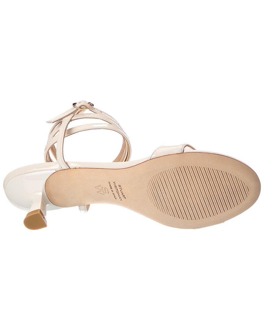 Stuart Weitzman Nudist Wrap 50 Patent Sandal