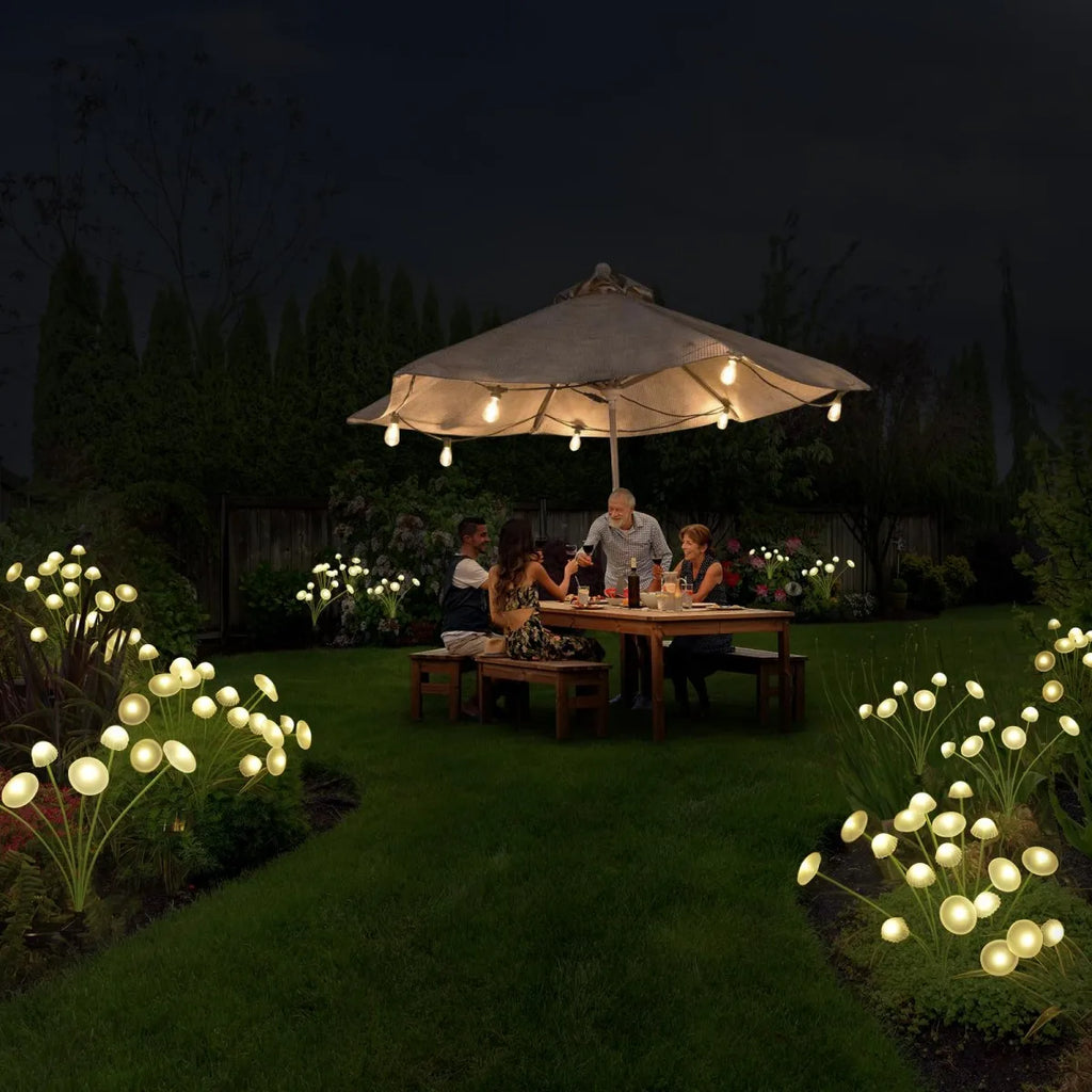 Mushroom Solar Garden Stake Light