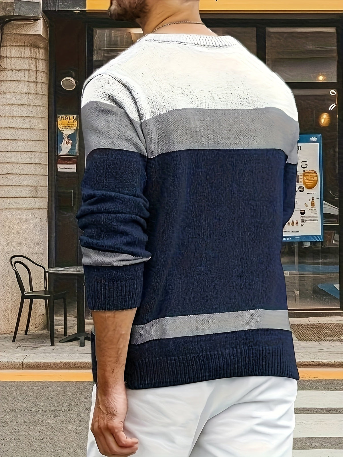 Bradley | Strukturierter Zopfmuster-Pullover