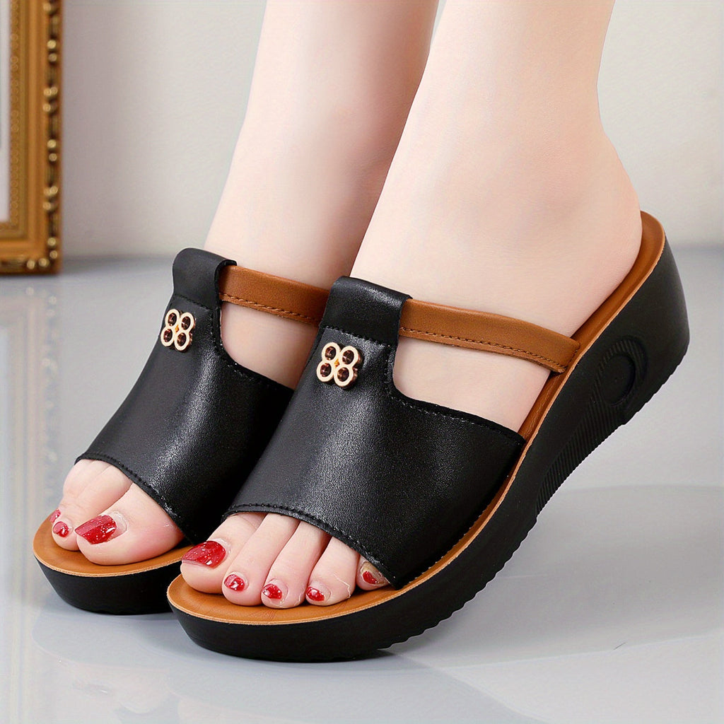 Bernadette | Komfort-Keilsandalen