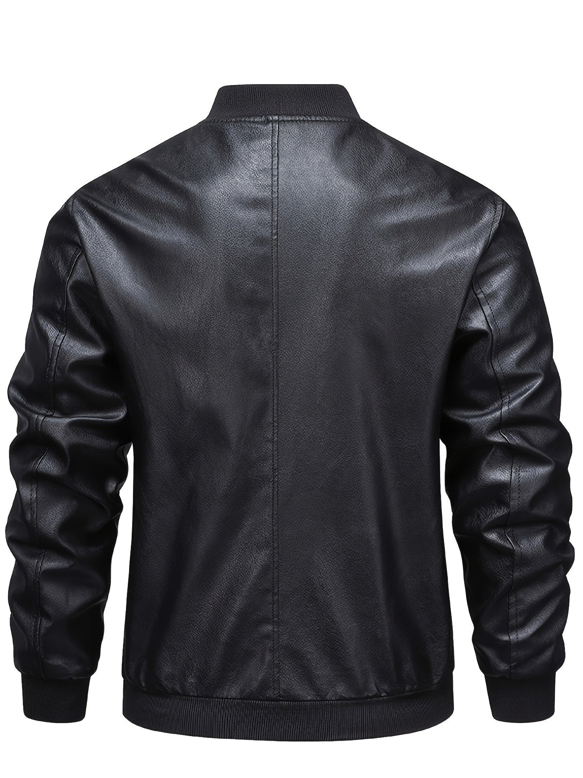 Calvin | Refined Zip-Up Bomber Jacket