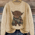 Bonnie | Cosy Highland Cow Pullover