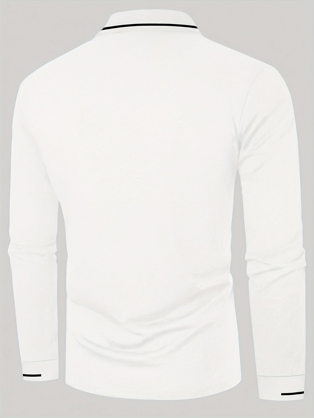 Reginald | Refined Long-Sleeve Polo Shirt