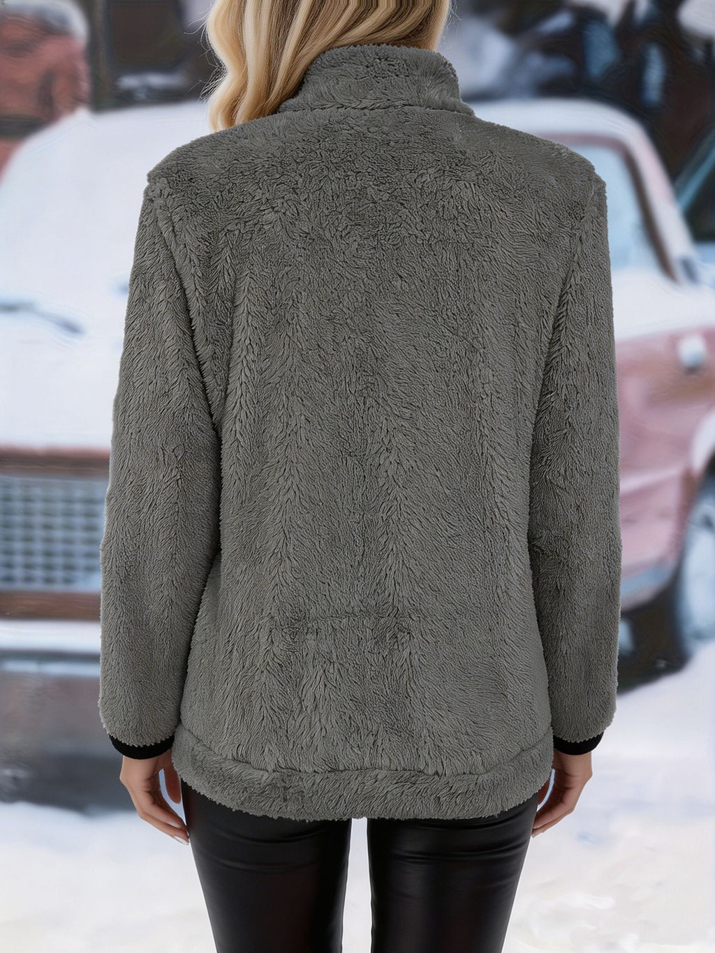 Mabel | Kuschelige Zip-Jacke