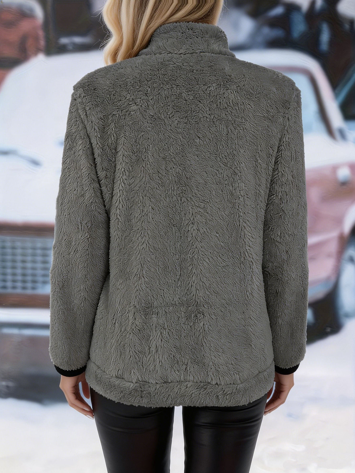 Mabel | Kuschelige Zip-Jacke