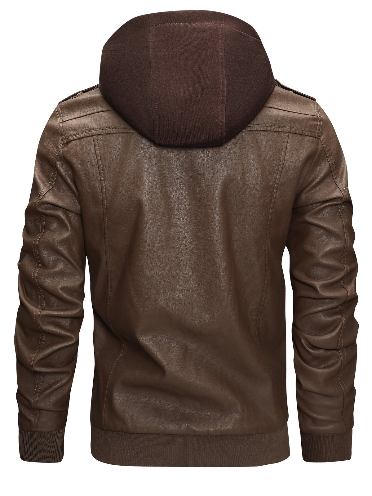 Donovan | Mehrlagige Kapuzen-Moto-Jacke