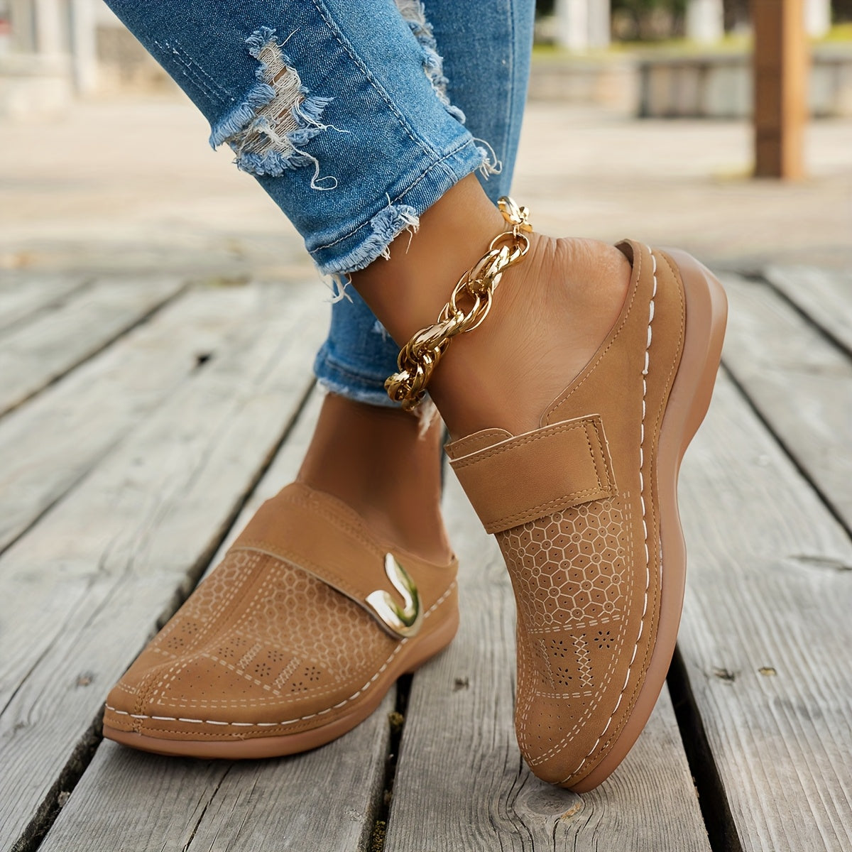 Marion | Bequeme Keil-Clogs