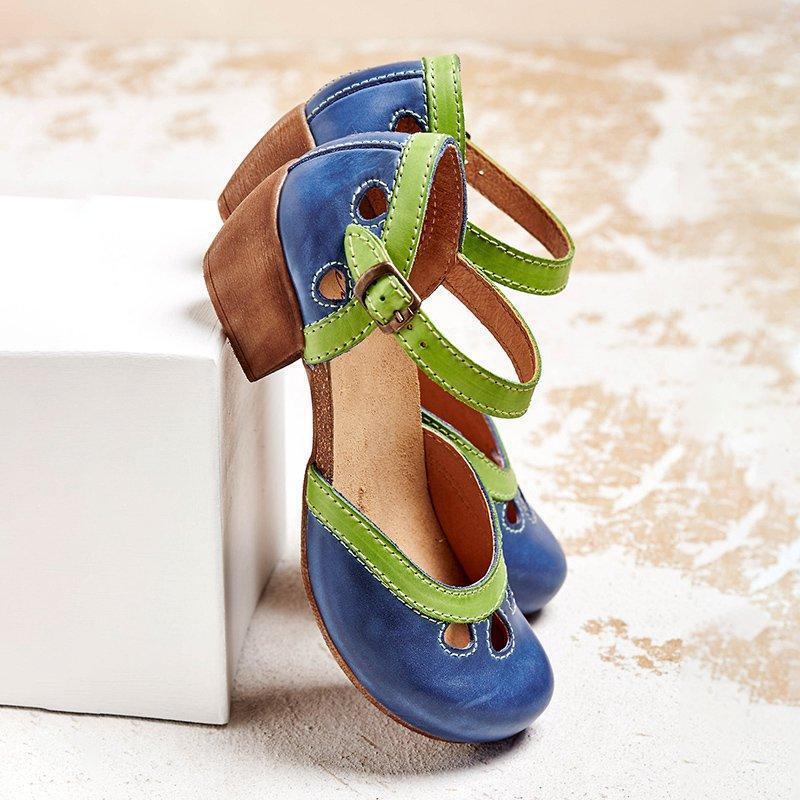 Priscilla | Elegante Komfort-Sandalen mit T-Riemen