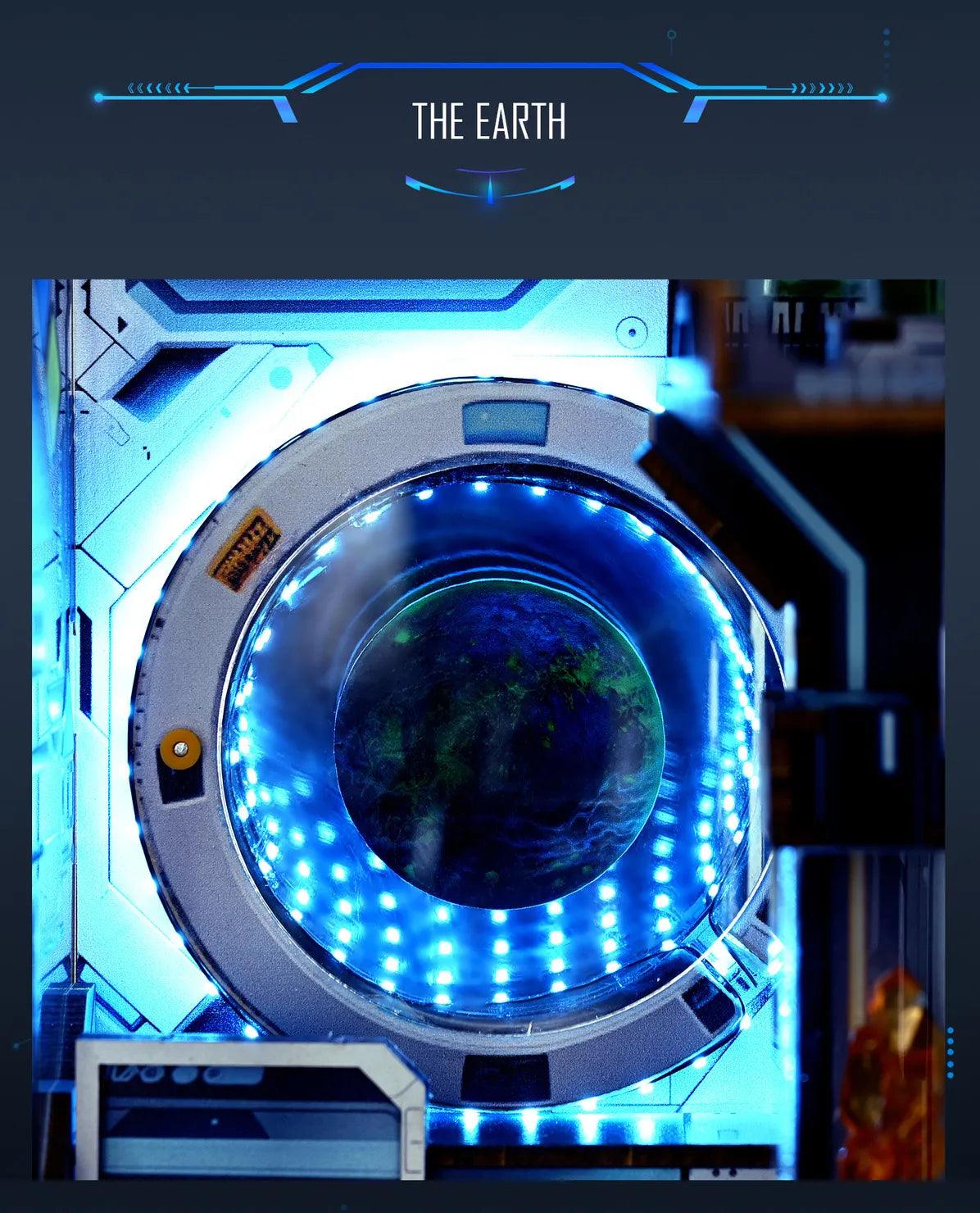Alien Hub Sci-Fi DIY Book Nook Kit