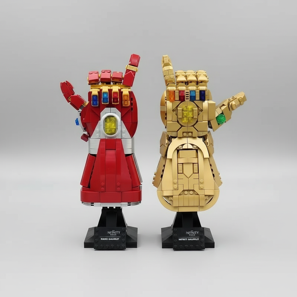 Marvel Avengers INFINITY Gauntlet Brick Model Kit