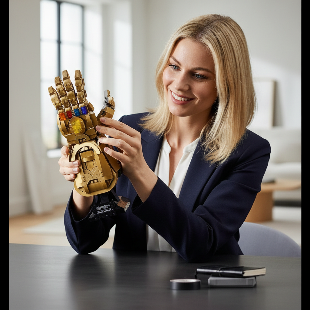 Marvel Avengers INFINITY Gauntlet Brick Model Kit