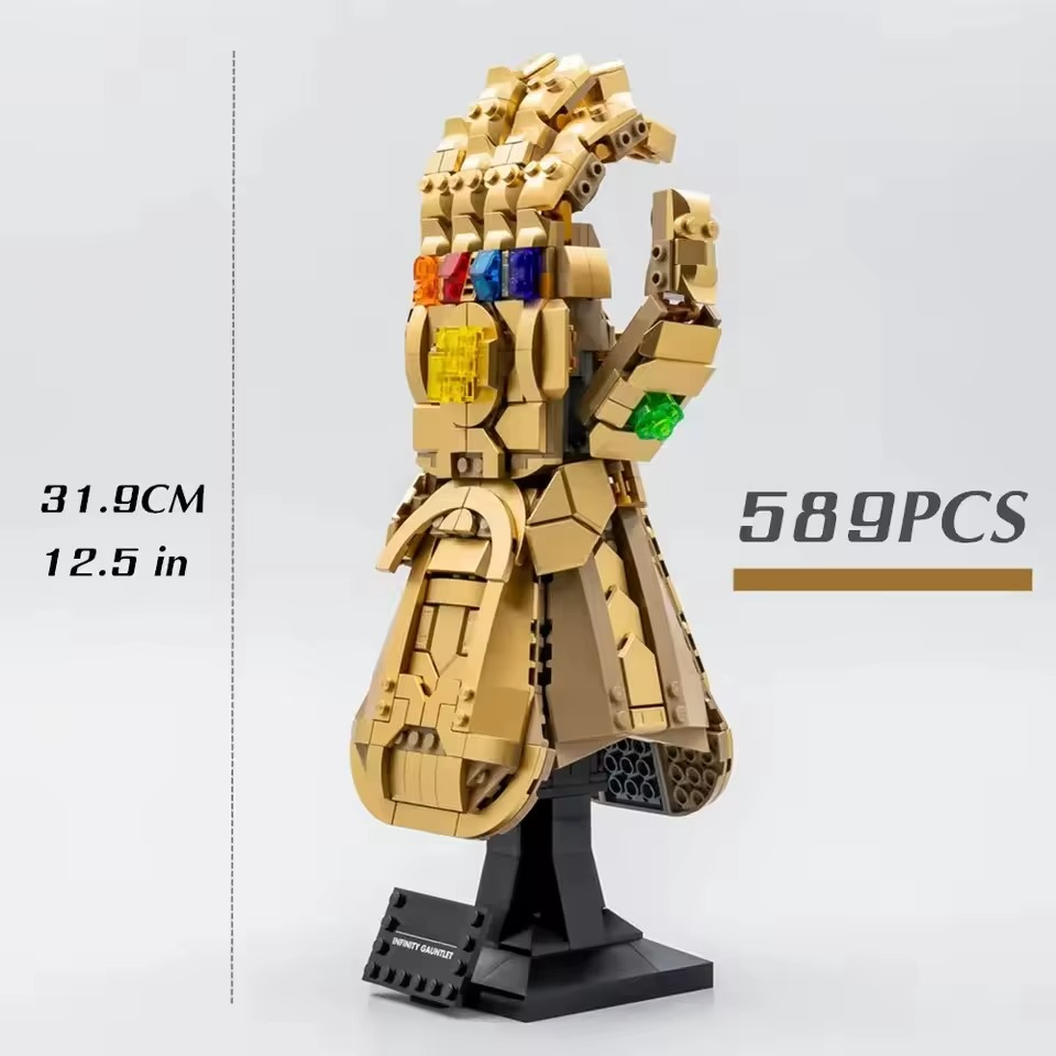 Marvel Avengers INFINITY Gauntlet Brick Model Kit
