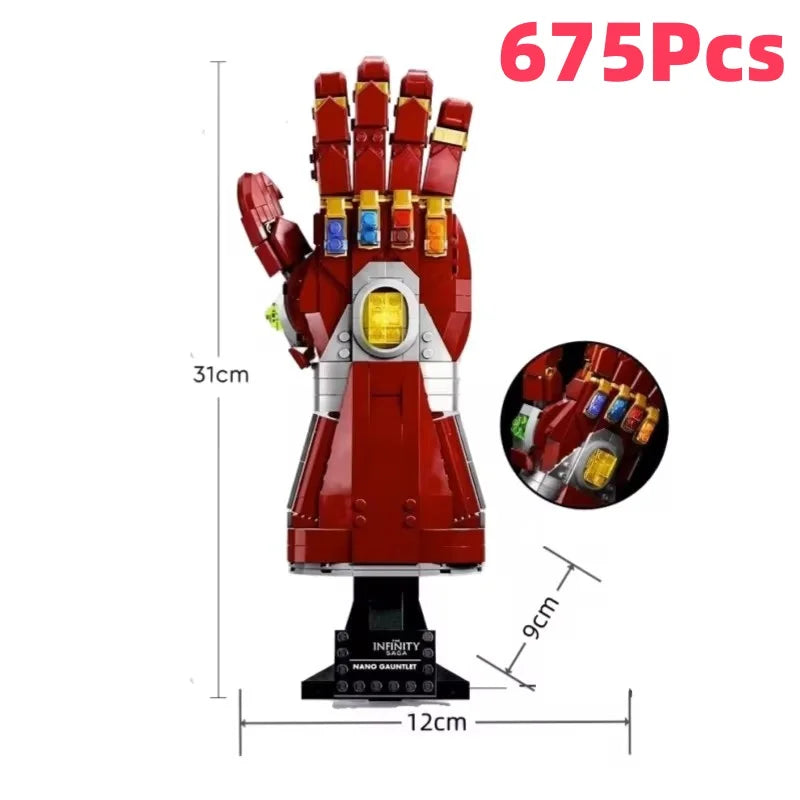 Marvel Avengers INFINITY Gauntlet Brick Model Kit