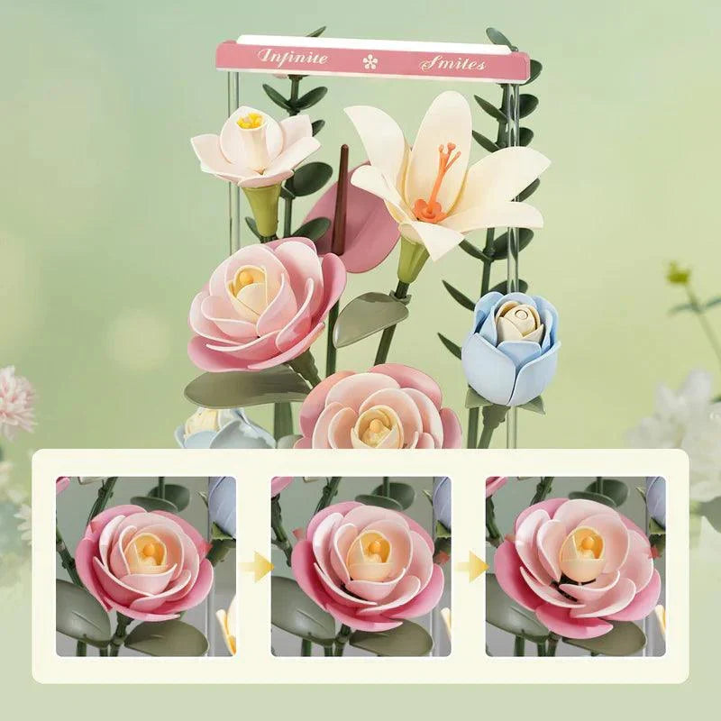 Botanical Motion Theater Flower Puzzle