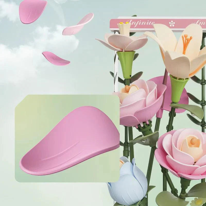 Botanical Motion Theater Flower Puzzle