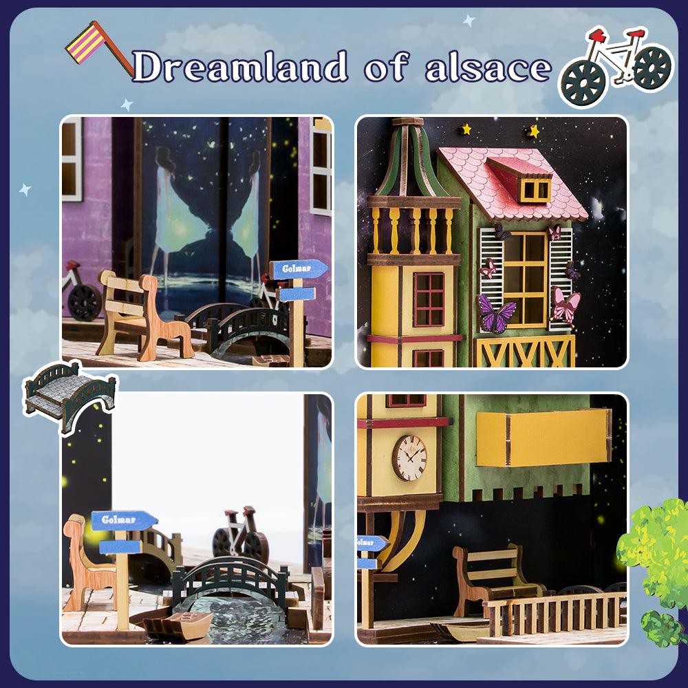 Dreamland of Alsace DIY Book Nook Kit