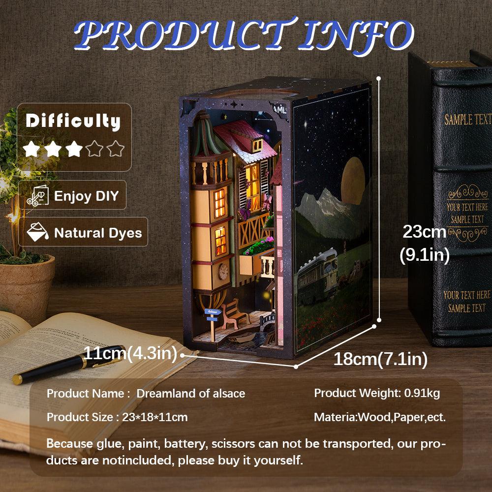 Dreamland of Alsace DIY Book Nook Kit