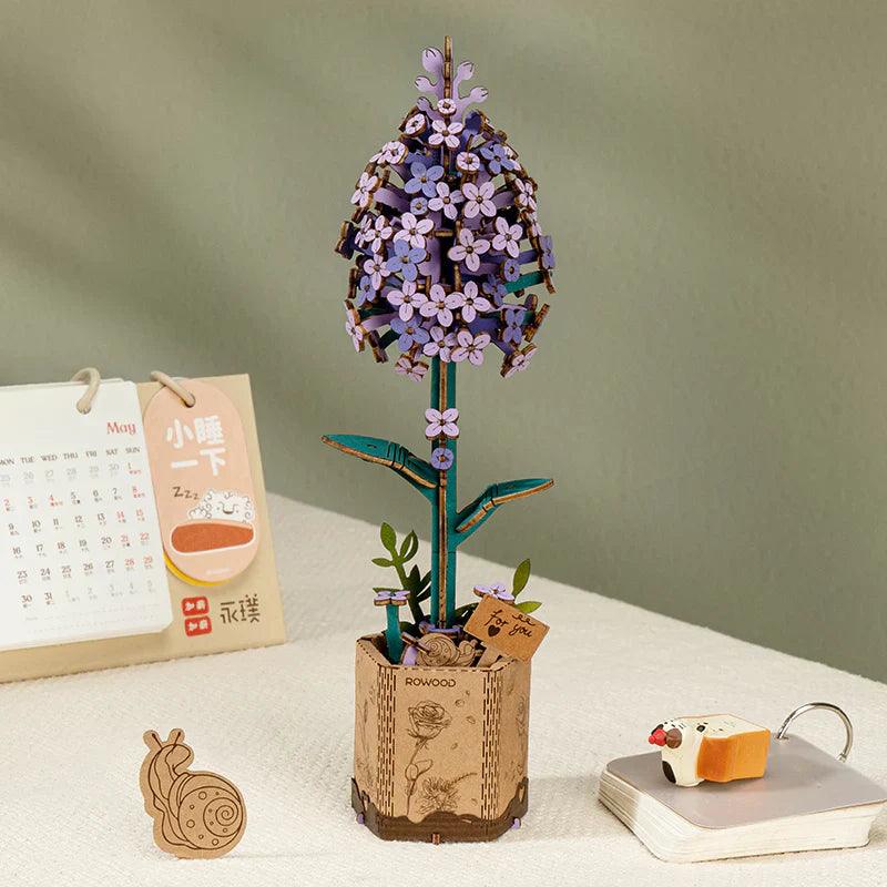 Eternal Bloom 3D Wooden Puzzle Bouquet