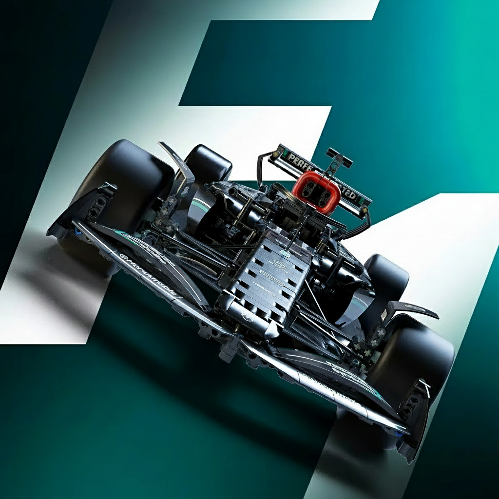 F1 Formula Racing Building Blocks 1:8 Kit