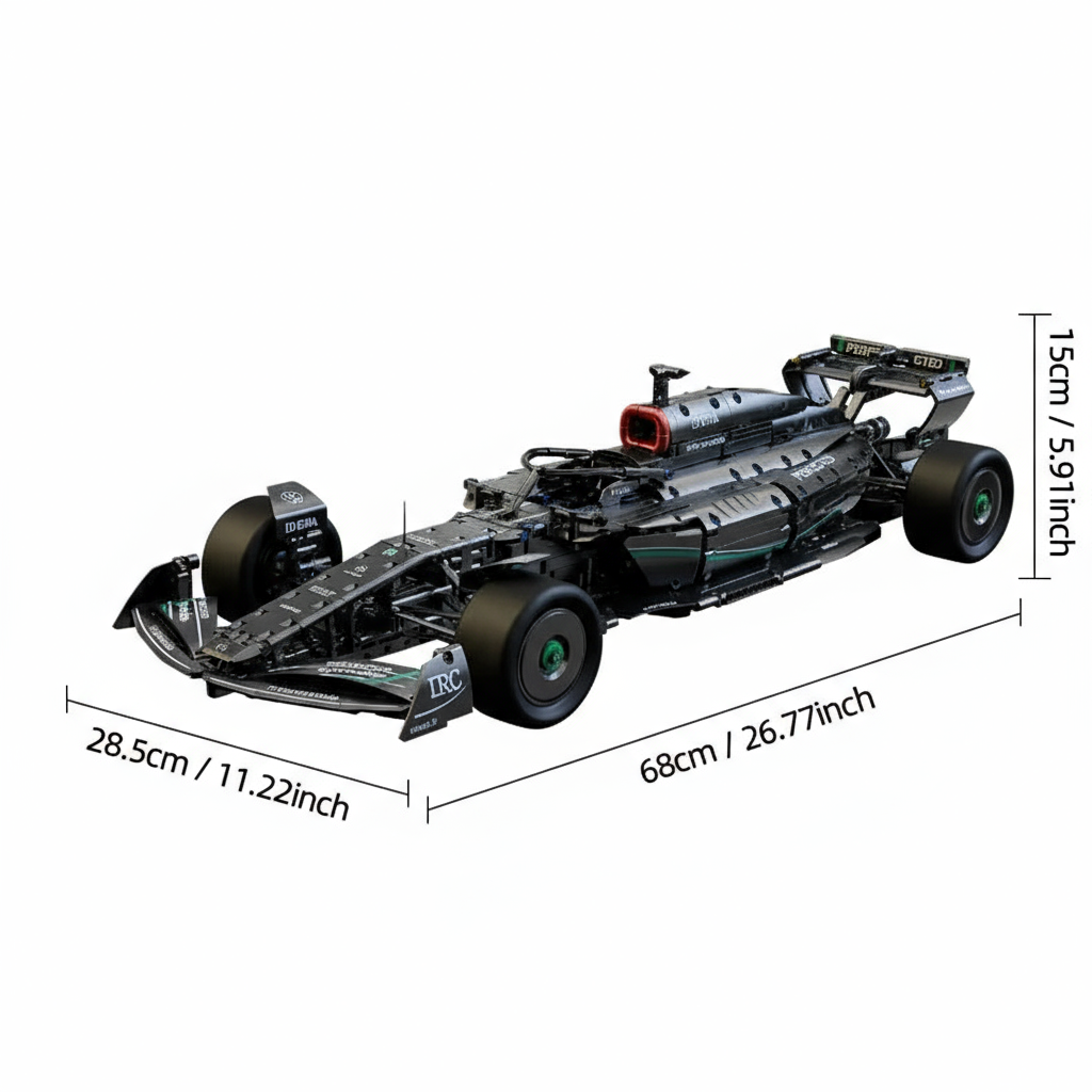 F1 Formula Racing Building Blocks 1:8 Kit