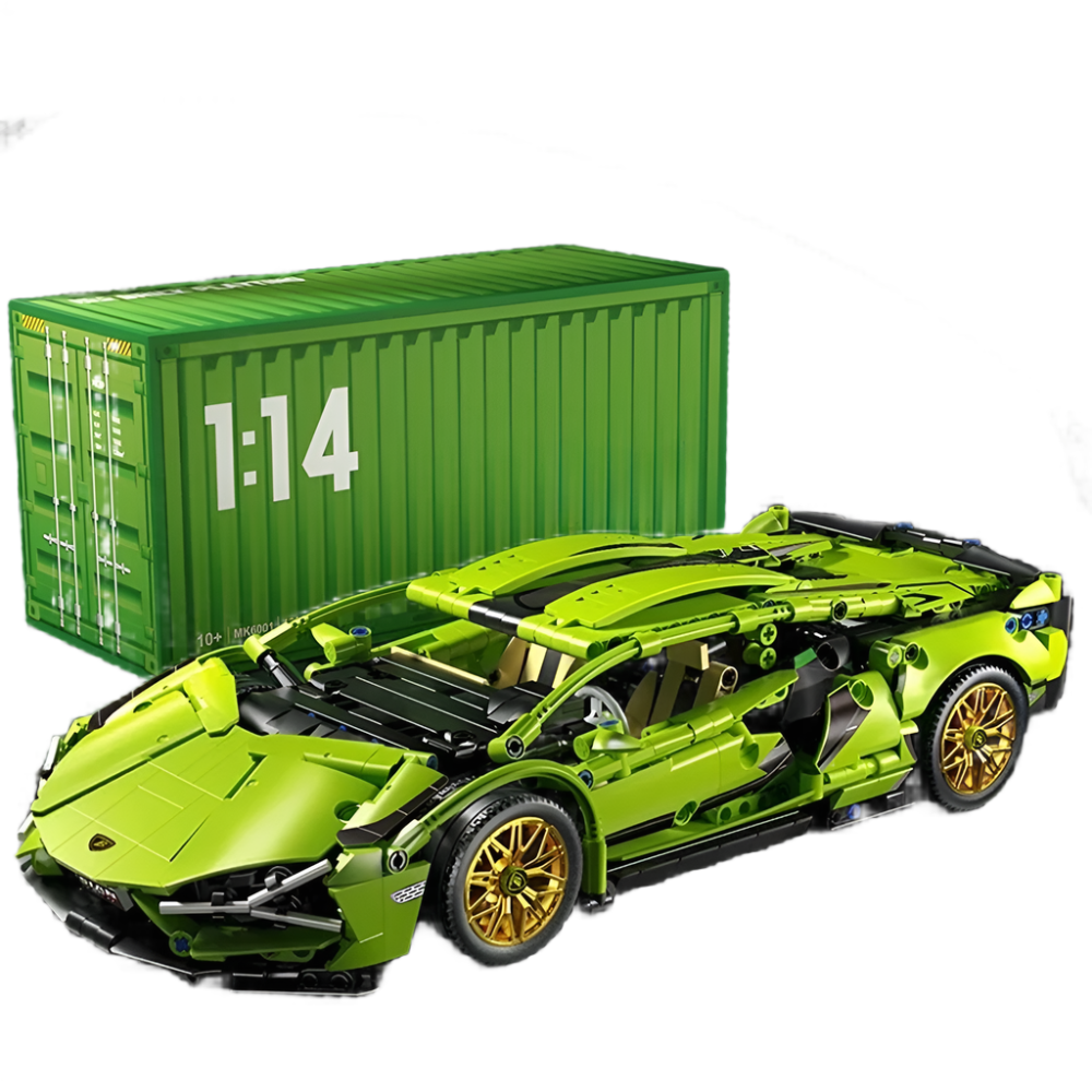 FK937 1:14 RC Supercar Building Blocks Kit