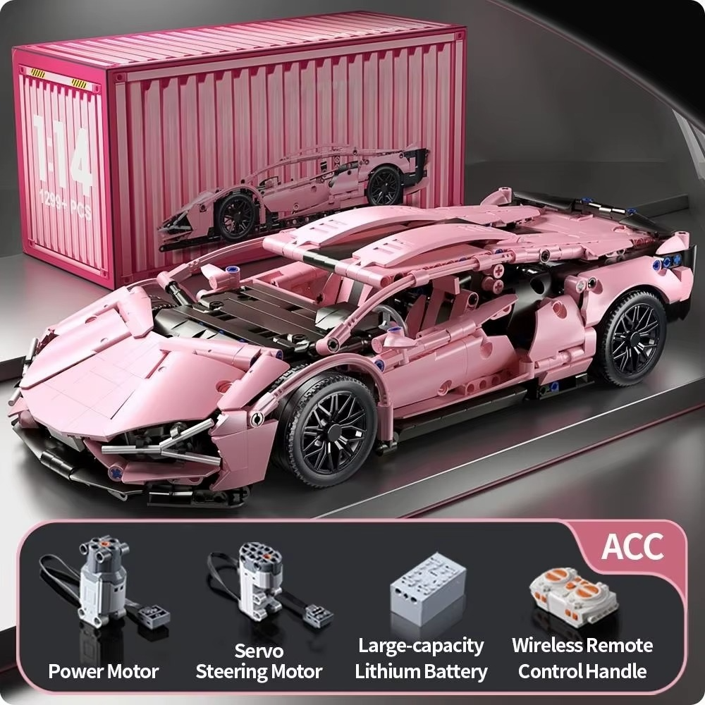 FK937 1:14 RC Supercar Building Blocks Kit