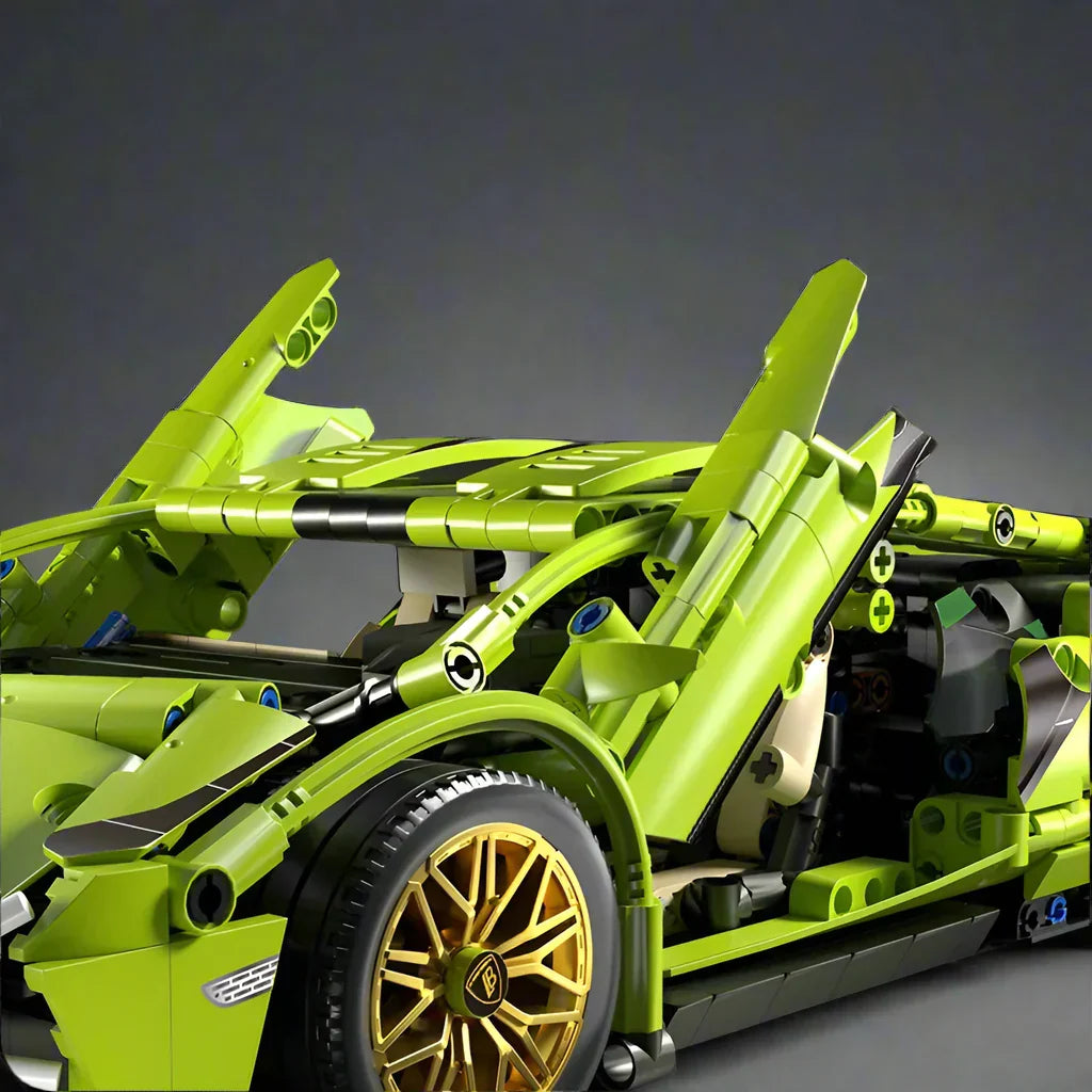 FK937 1:14 RC Supercar Building Blocks Kit